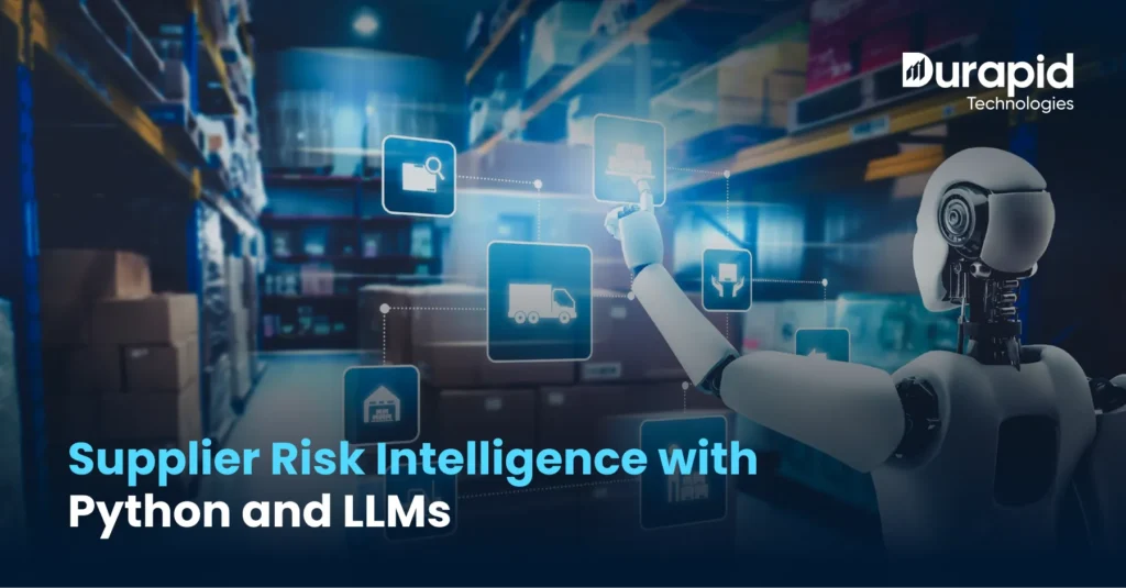 Supplier Risk Intelligence with Python and LLMs